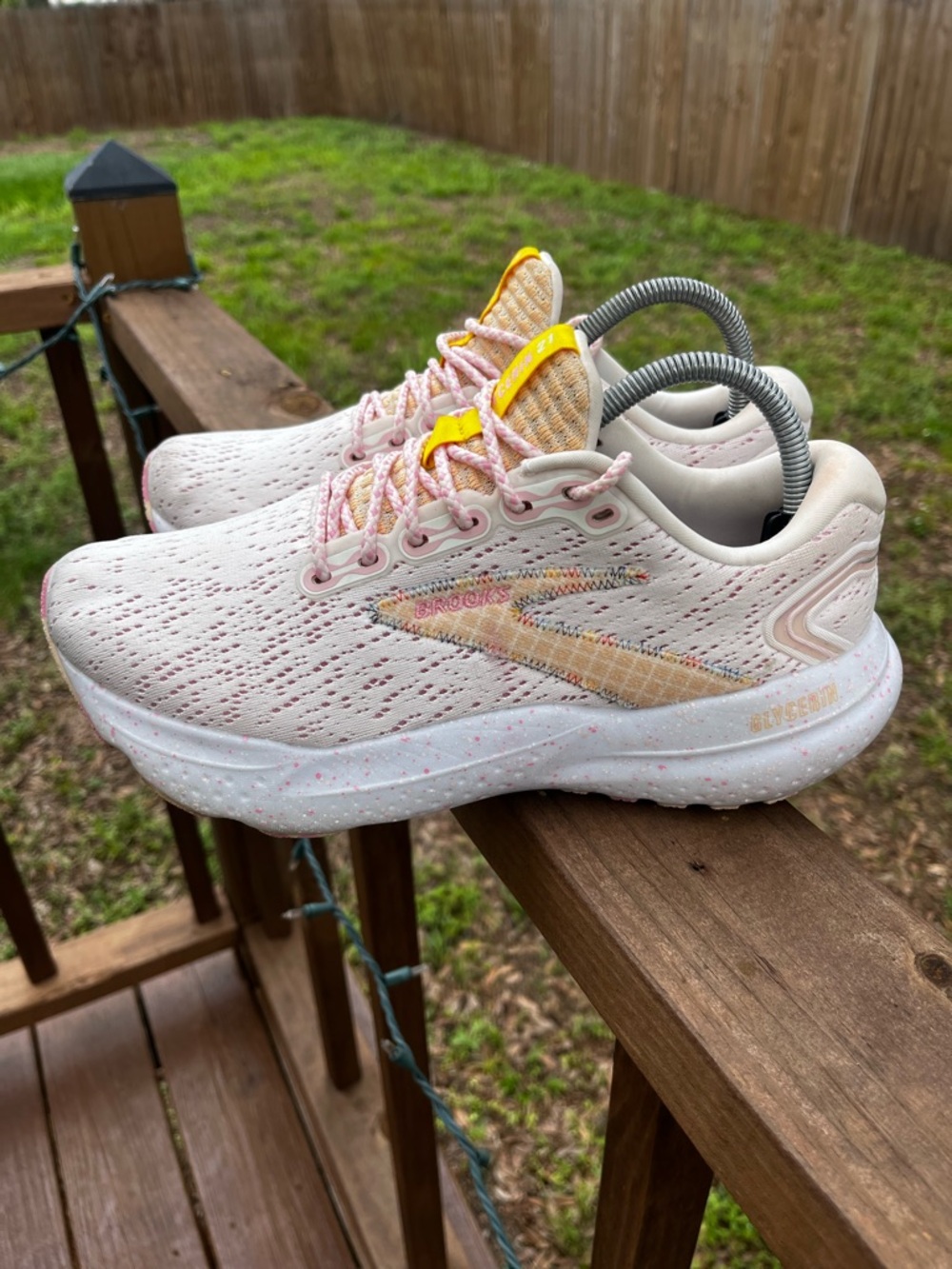 Brooks Glycerin 21 Running Shoes Women’s 9 Delicacy Icy Pink Prism 1204081B635 - Picture 3 of 12